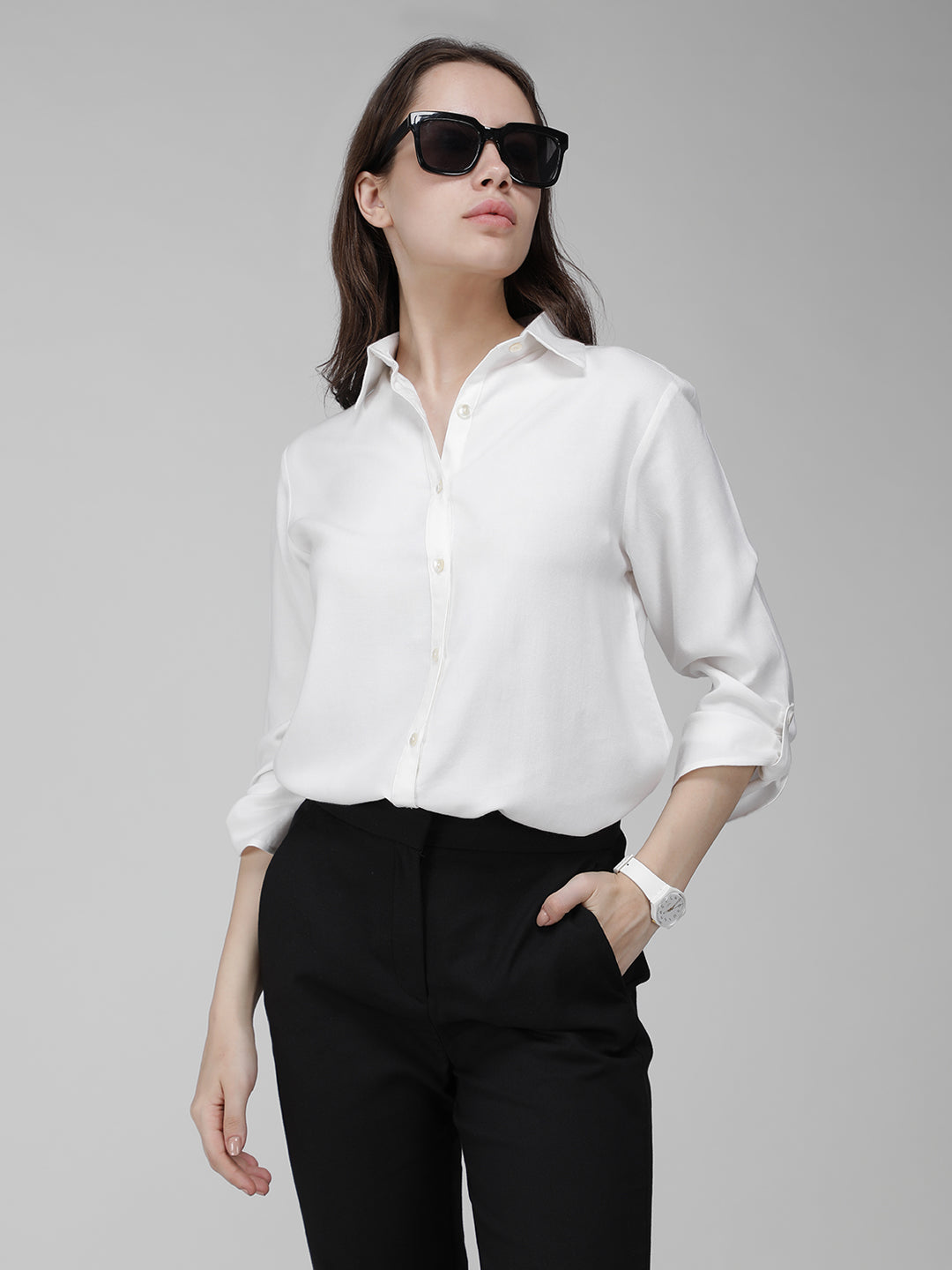 White Formal Shirt