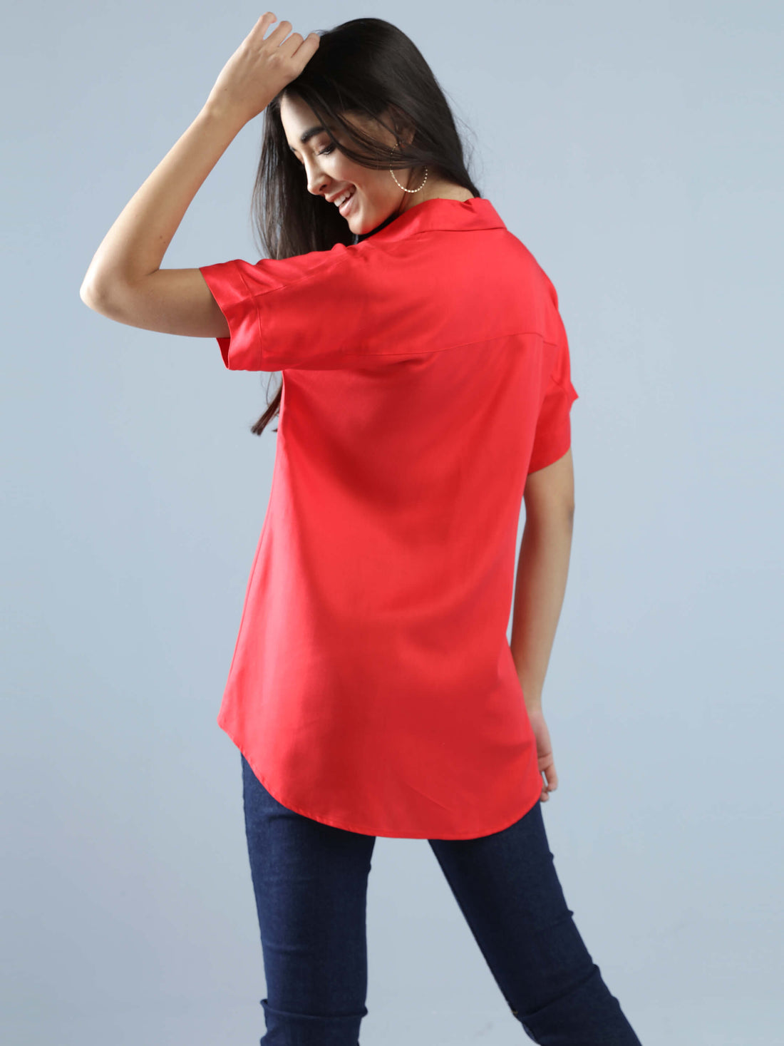 Red Twill Shirt