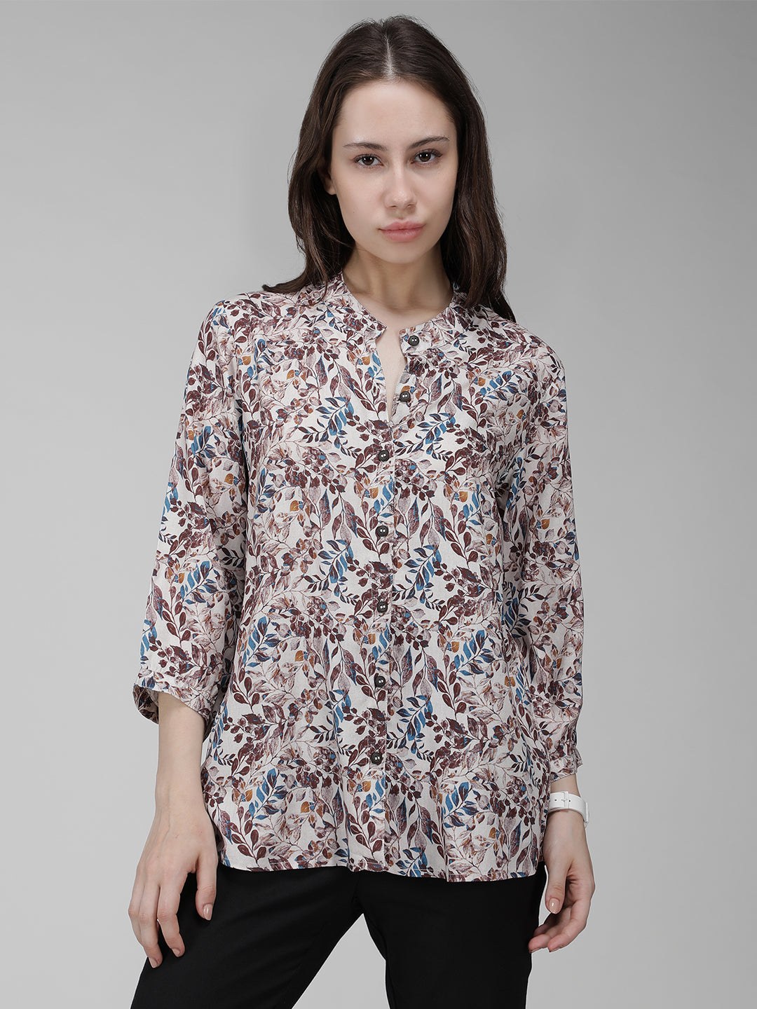 Ditsy print shirt