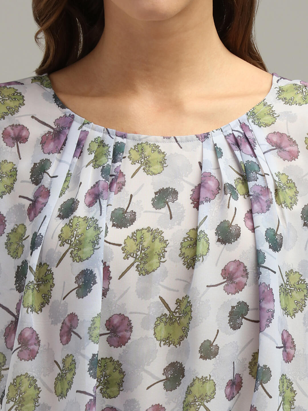 Printed Georgette Dress