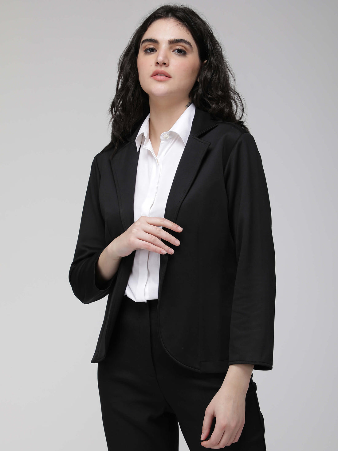 Black formal jacket