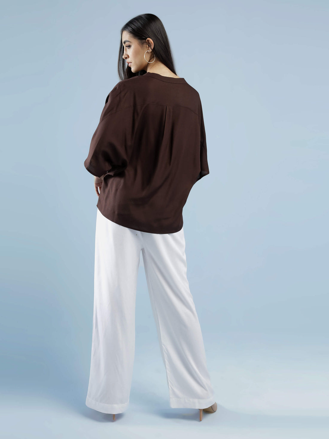 Brown Loose fit Shirt