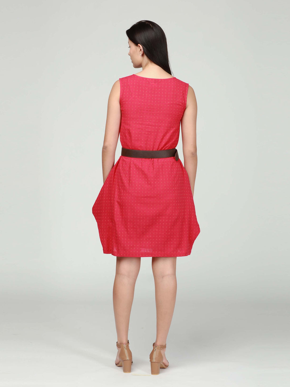 Sleeveless Pink Dress