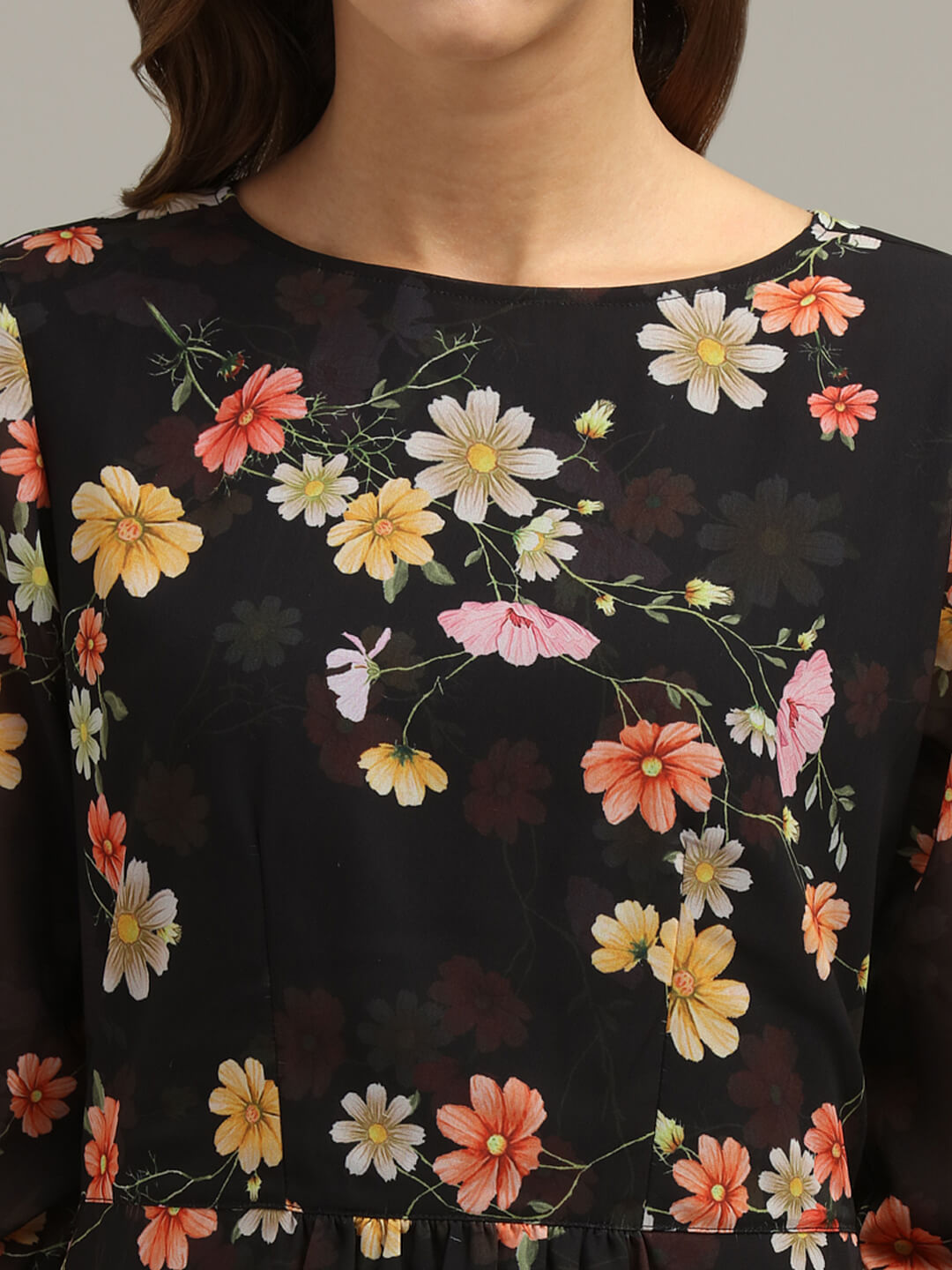 Georgette Floral Dress