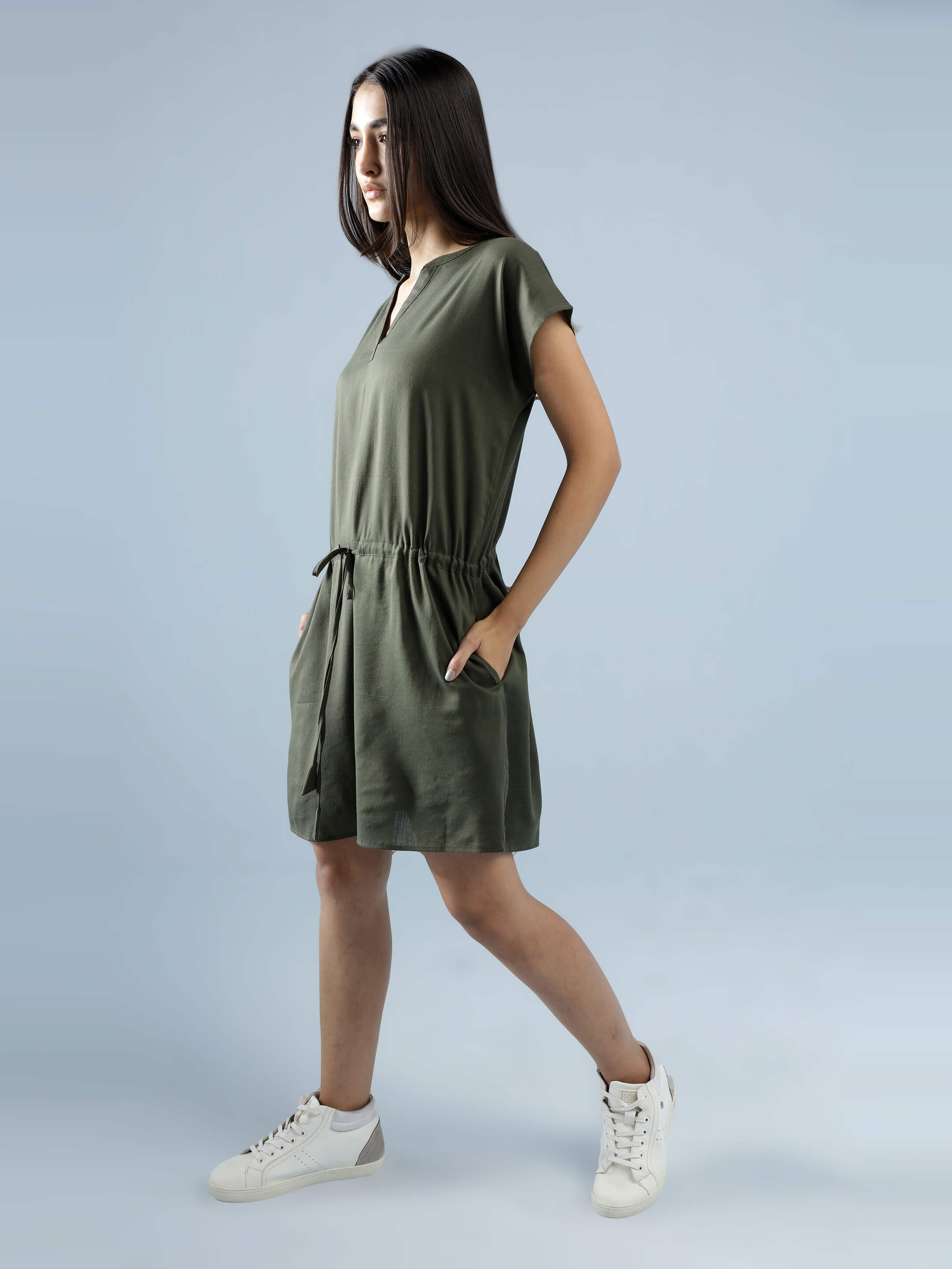 Olive cheap green sundress