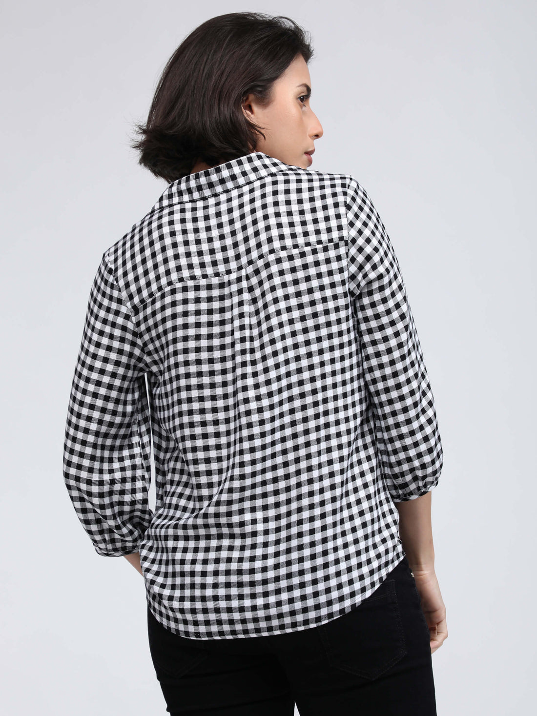 Checkered shirt - B/W