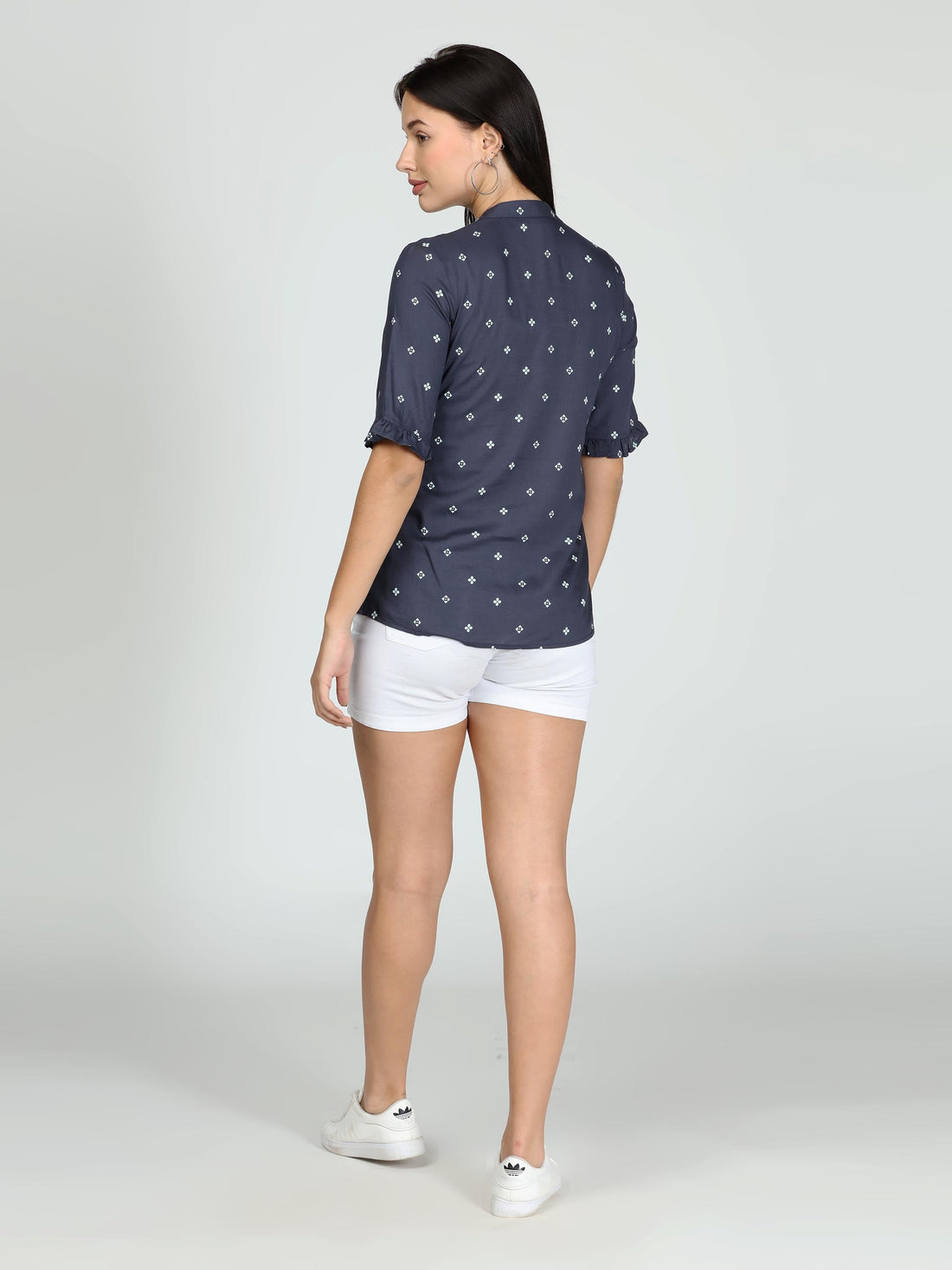 Blue Bell Sleeve Shirt